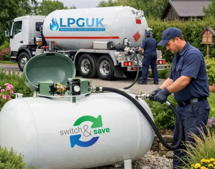 LPG Deliveries which cost less and save you money